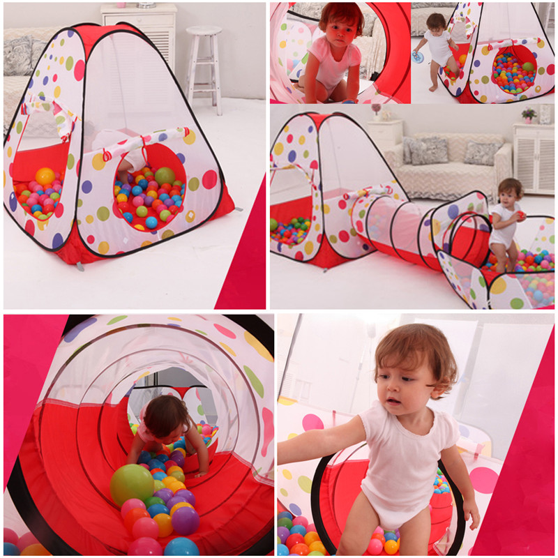 Baby Tunnel 3PC Portable Playhouse